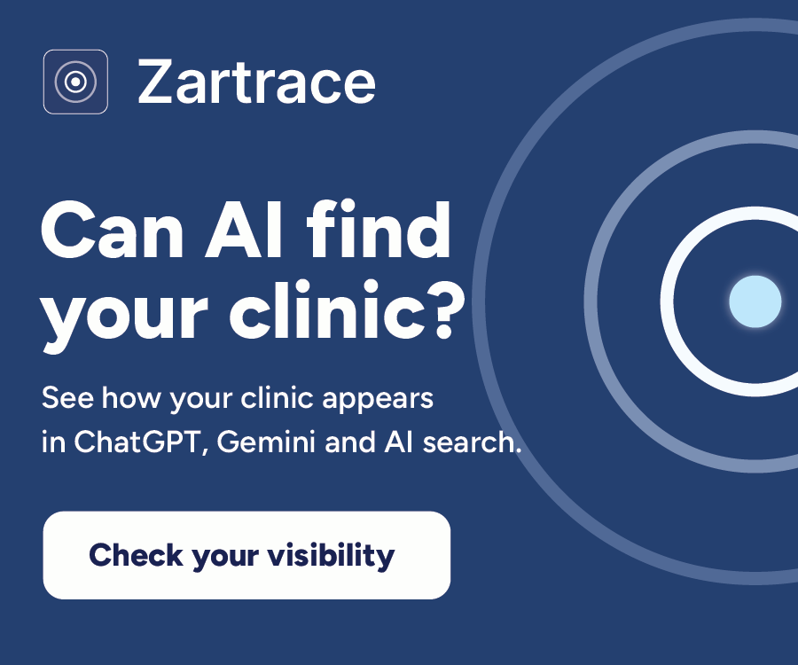 Zartrace: Can AI find your clinic? Check your visibility